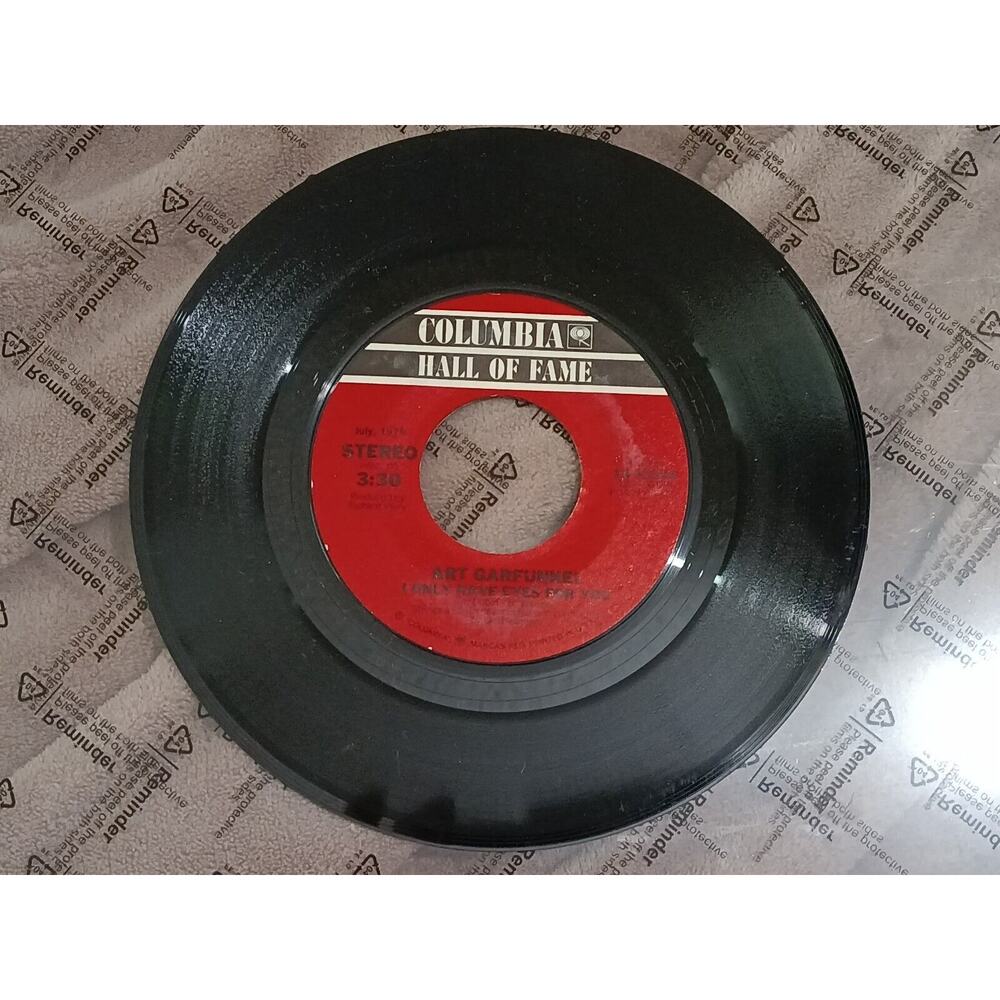 Art Garfunkel - I Only Have Eyes For You / Second Avenue -45- Very Good